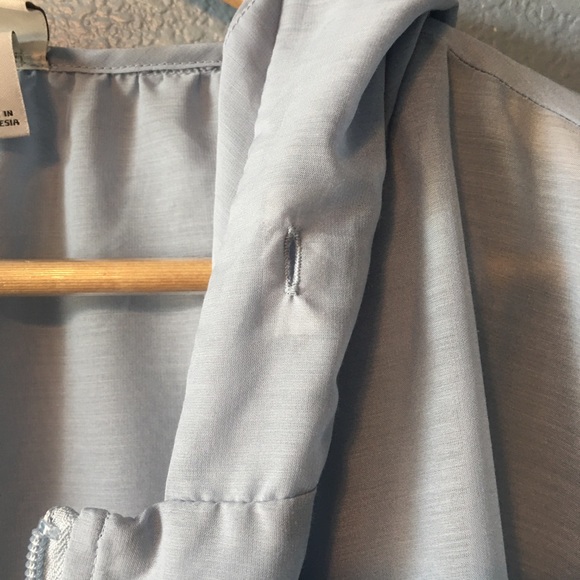 SOLDPeriwinkle Lightweight Windbreaker - Picture 5 of 7